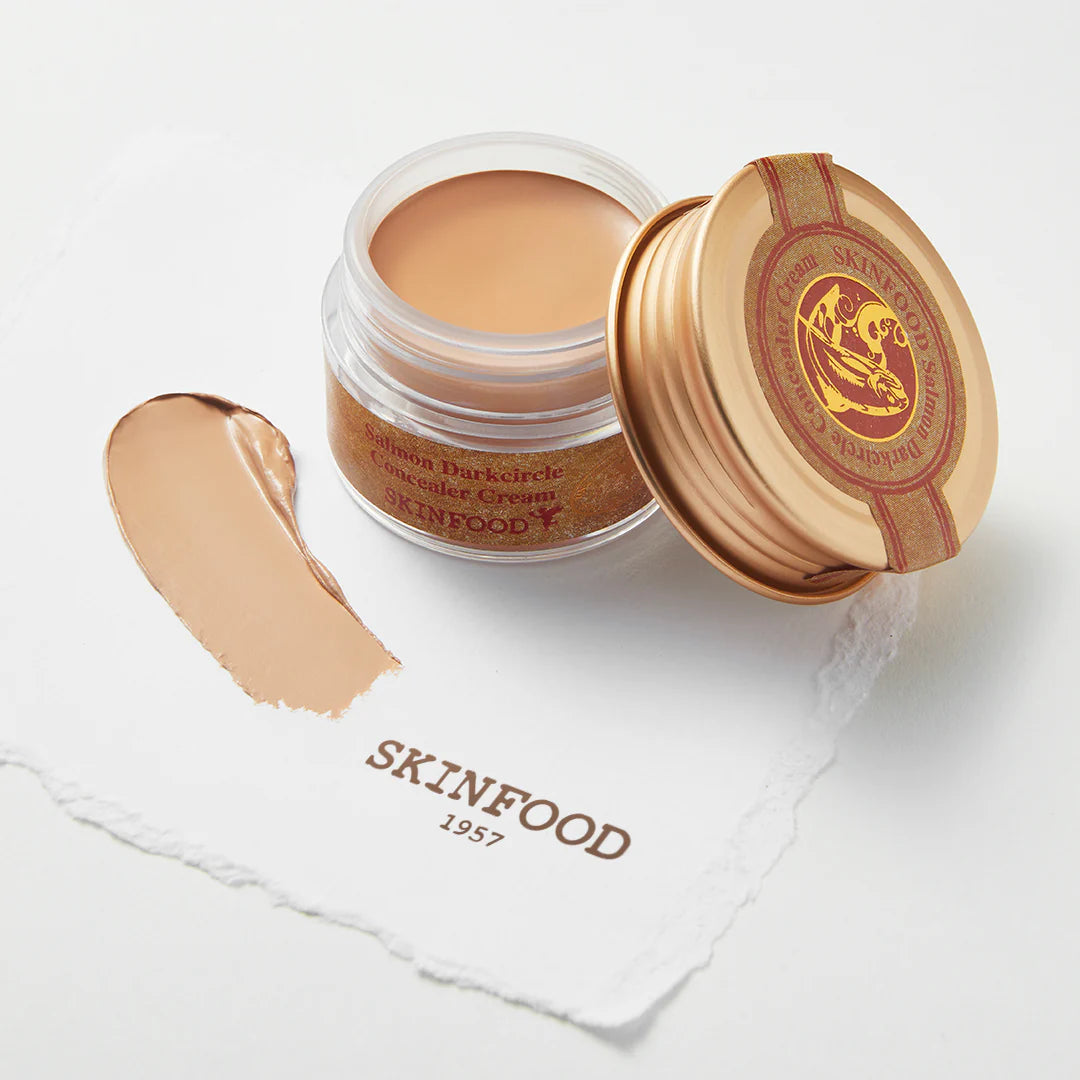 THE SKINFOOD - SALMON DARKCIRCLE CONCEALER CREAM 02 BEIGE