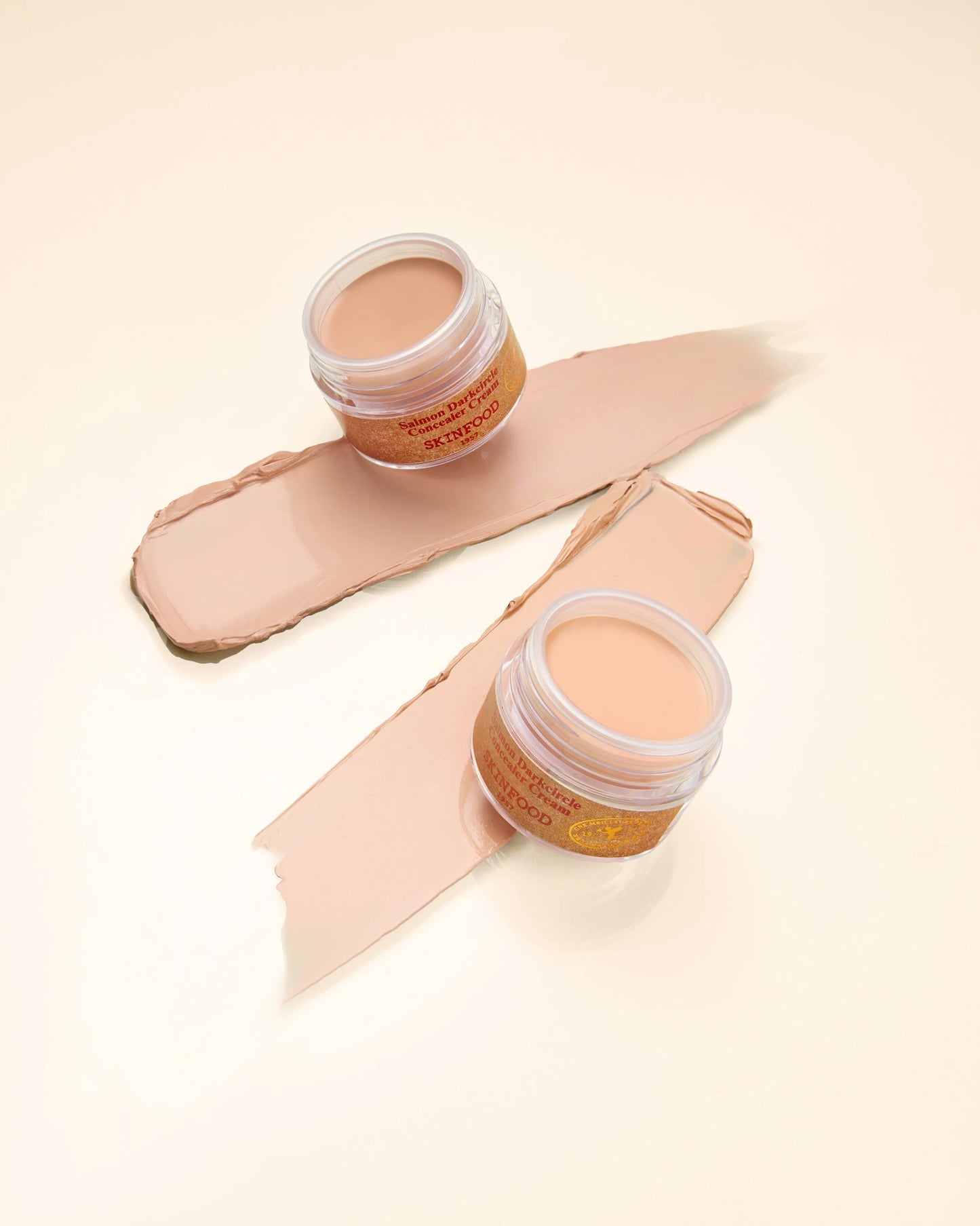 THE SKINFOOD - SALMON DARKCIRCLE CONCEALER CREAM 02 BEIGE