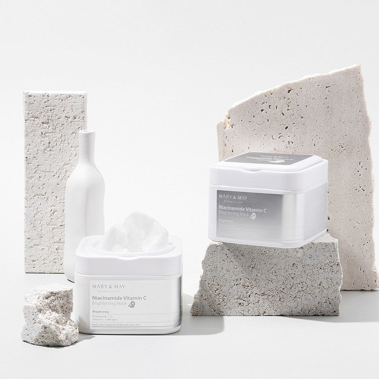 MARY & MAY -NIACINAMIDE VITAMIN C BRIGHTENING MASK