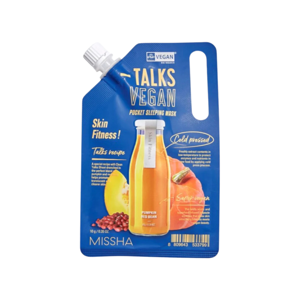 MISSHA - TALKS VEGAN SQUEEZE POCKET SLEEPING MASK (SKIN FITNESS)
