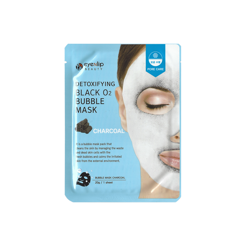 EYENLIP - DETOXIFYING BLACK O2 BUBBLE MASK - CHARBON