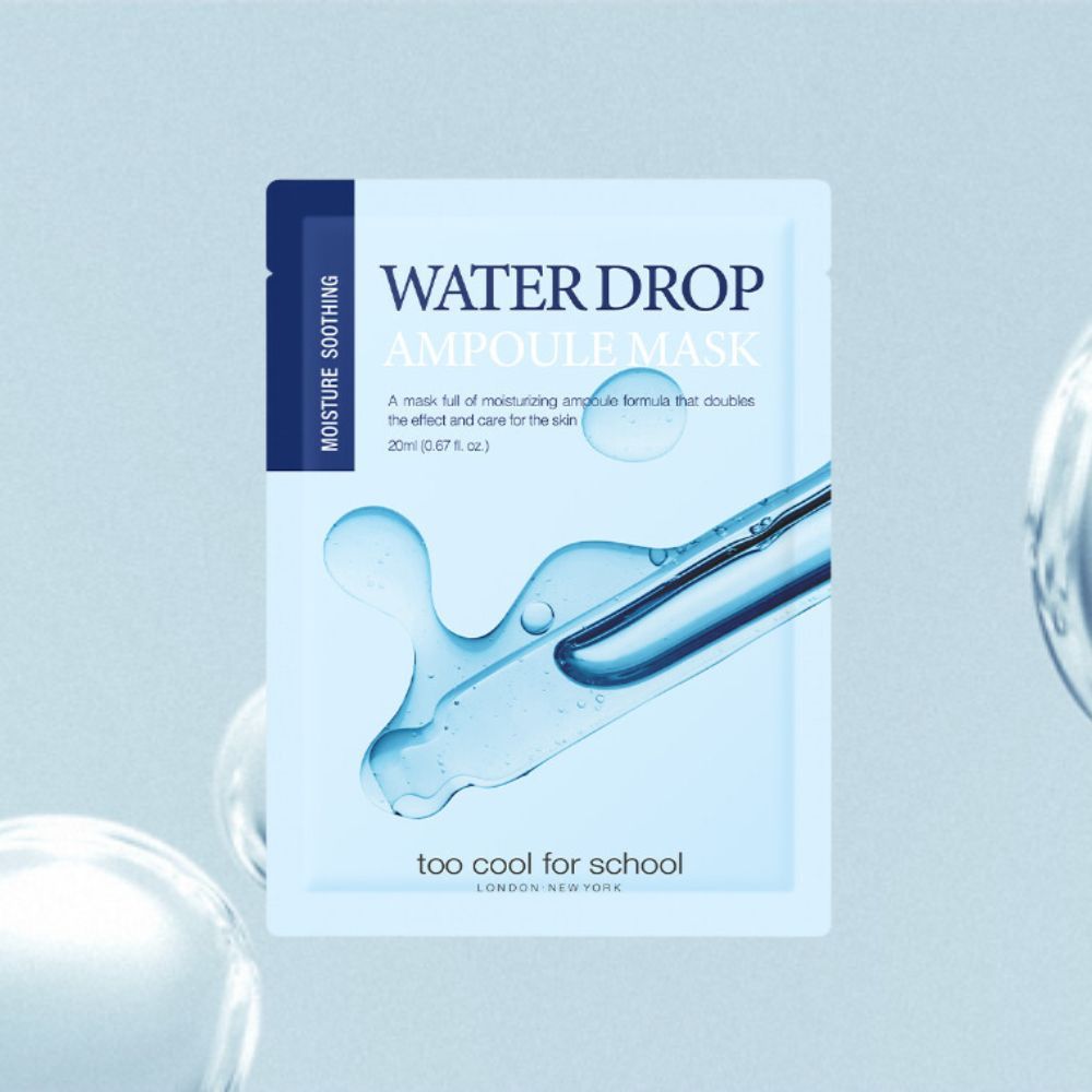 TOO COOL FOR SCHOOL - WATER DROP AMPOULE MASK MOISTURE SOOTHING