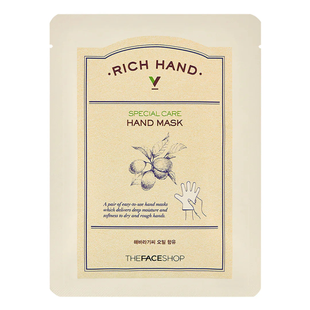 THE FACE SHOP - RICH HAND V SPECIAL CARE HAND MASK