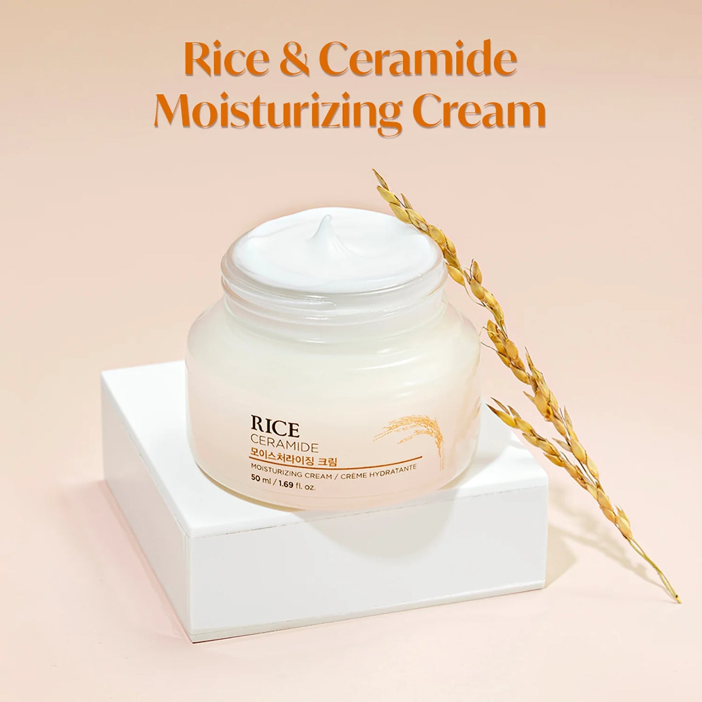 THE FACE SHOP - RICE & CERAMIDE MOISTURIZING CREAM