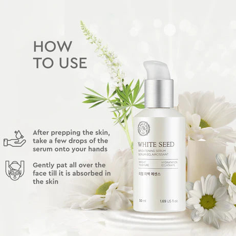 THE FACE SHOP - WHITE SEED BRIGHTENING SERUM (Sérum illuminateur)