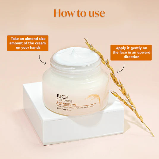 THE FACE SHOP - RICE & CERAMIDE MOISTURIZING CREAM
