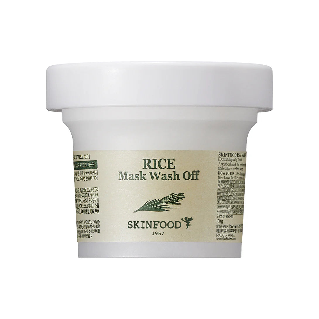 SKINFOOD - RICE DAILY BRIGHTENING MASK WASH OFF