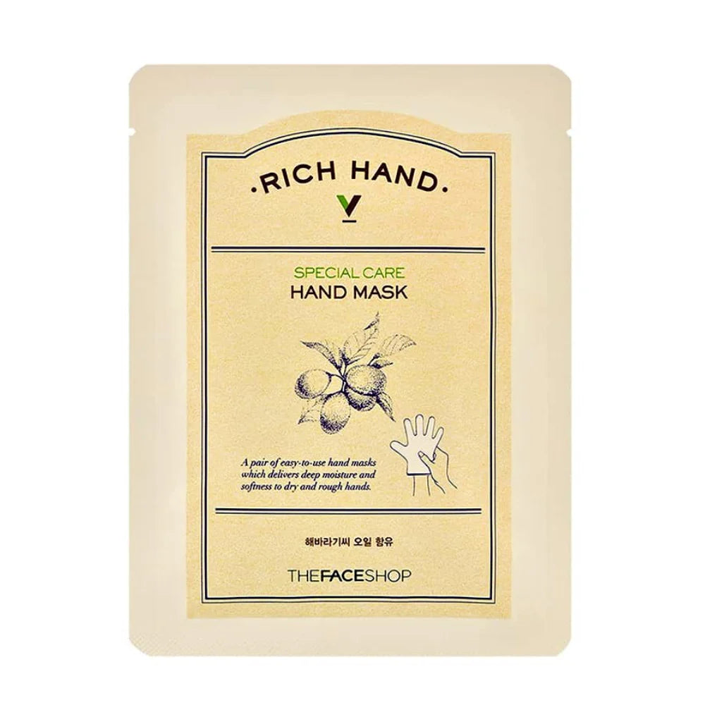 THE FACE SHOP - RICH HAND V SPECIAL CARE HAND MASK