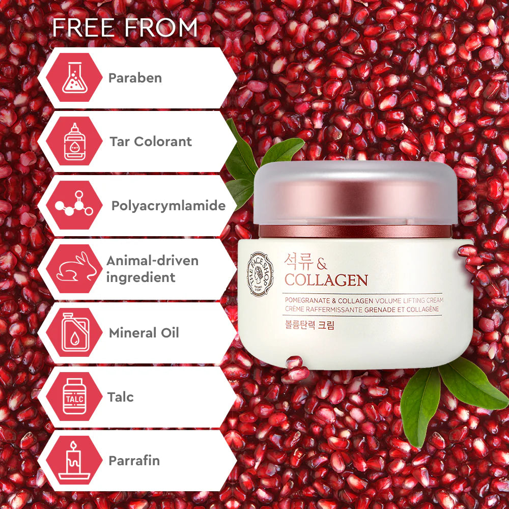 THE FACE SHOP - POMEGRANATE & COLLAGEN VOLUME LIFTING CREAM