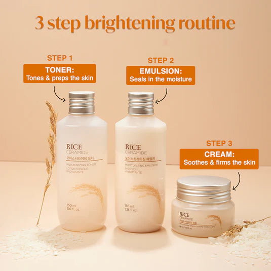 THE FACE SHOP - RICE & CERAMIDE MOISTURIZING CREAM