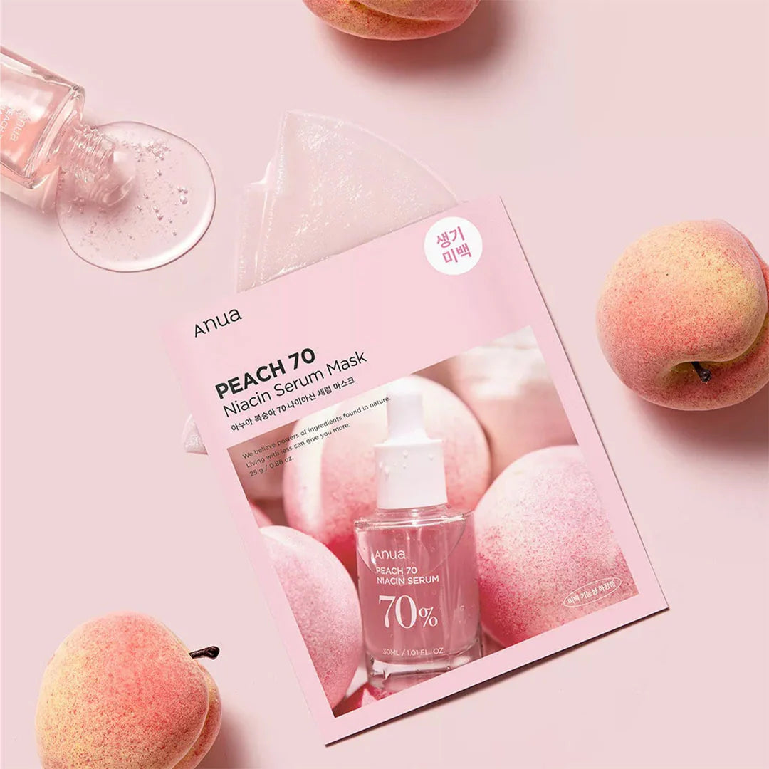 ANUA - PEACH NIACIN SERUM MASK