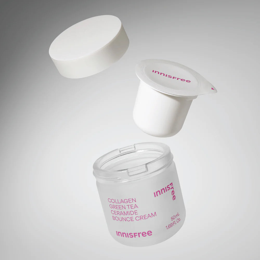 INNISFREE - COLLAGEN GREEN TEA CERAMIDE BOUNCE CREAM