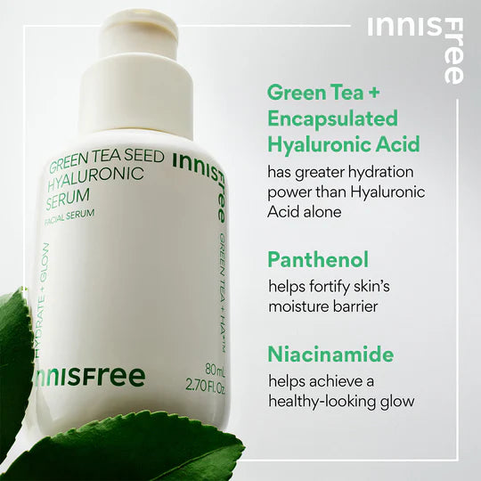 INNISFREE - GREEN TEA SEED HYALURONIC SERUM