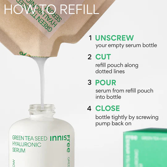 INNISFREE - GREEN TEA SEED HYALURONIC SERUM