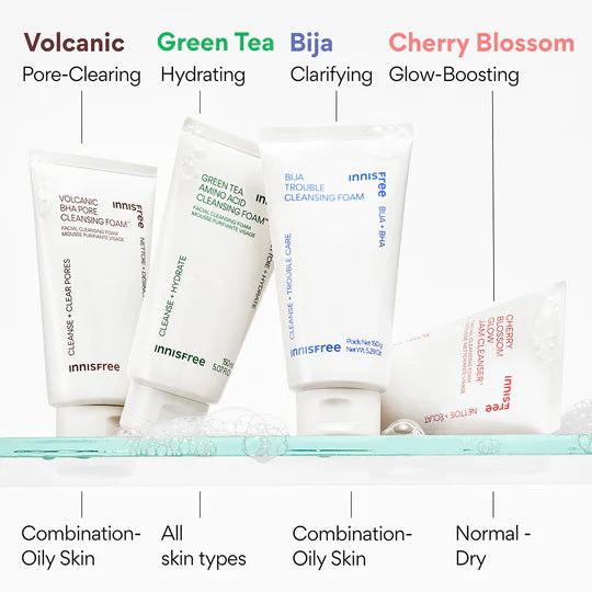 INNISFREE - BIJA TROUBLE CLEANSING FOAM