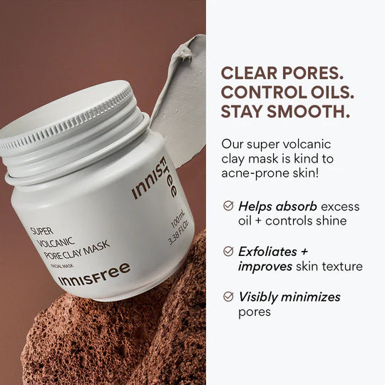 INNISFREE - SUPER VOLCANIC PORE CLAY MASK