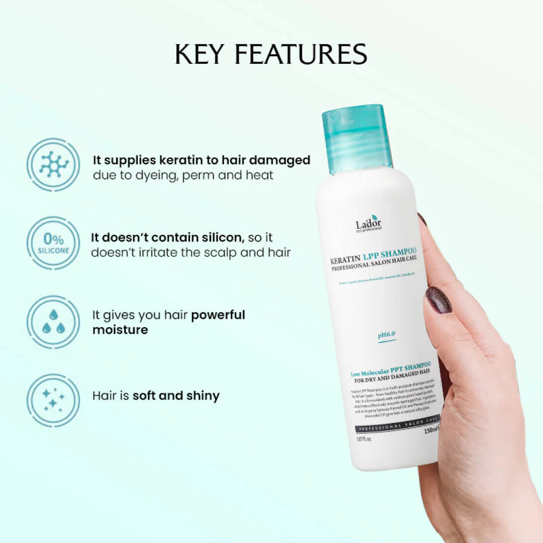 LADOR - KERATIN LPP SHAMPOO