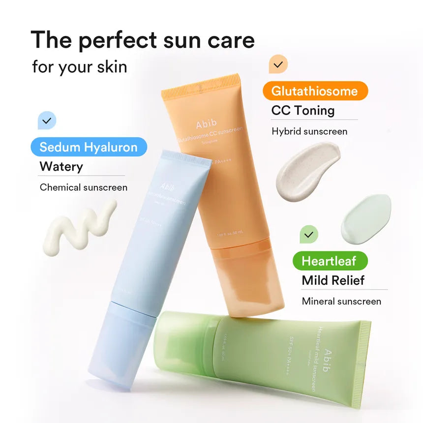 ABIB - HEARTLEAF MILD SUNSCREEN RELIEF TUBE