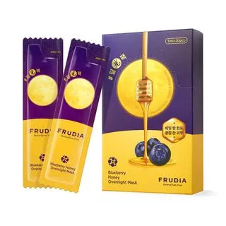 FRUDIA - BLUEBERRY HONEY OVERNIGHT MASK SET