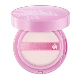 UNLEASHIA -DON'T TOUCH GLASS PINK CUSHION 23W