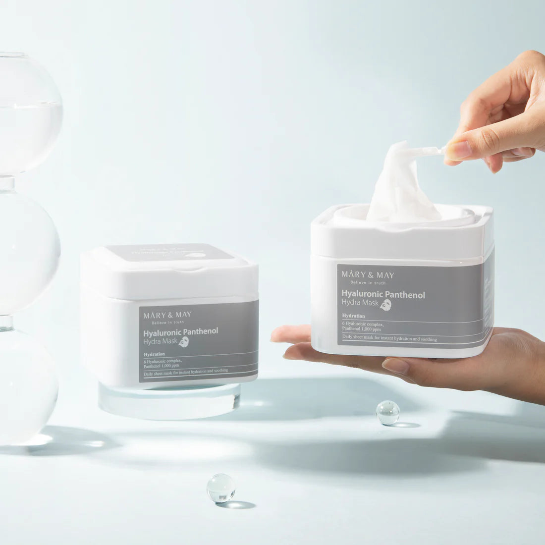 MARY & MAY - HYALURONIC PANTHENOL HYDRA MASK