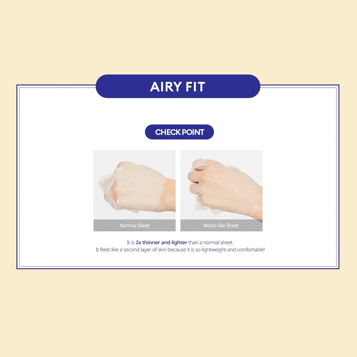 MISSHA - AIRY FIT SHEET MASK POMEGRANATE