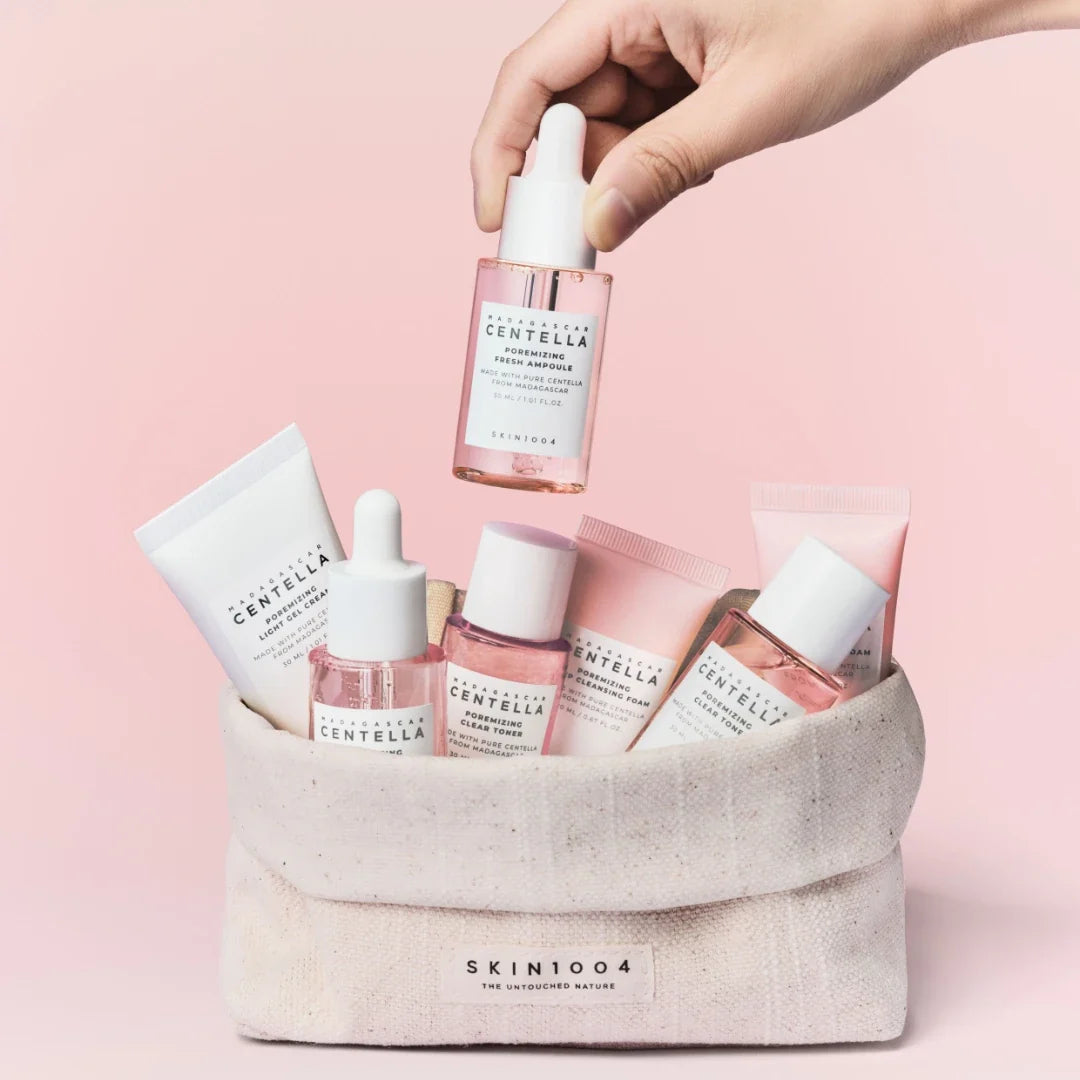 SKIN1004 - MADAGASCAR CENTELLA POREMIZING TRAVEL KIT 4pcs