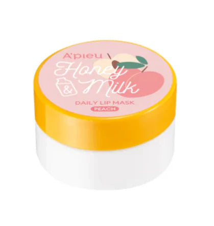 A'PIEU - MASQUE POUR LES LÈVRES MIEL & LAIT "PEACH"
