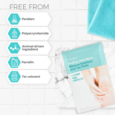 SMILE FOOT PEELING JELLY MASK