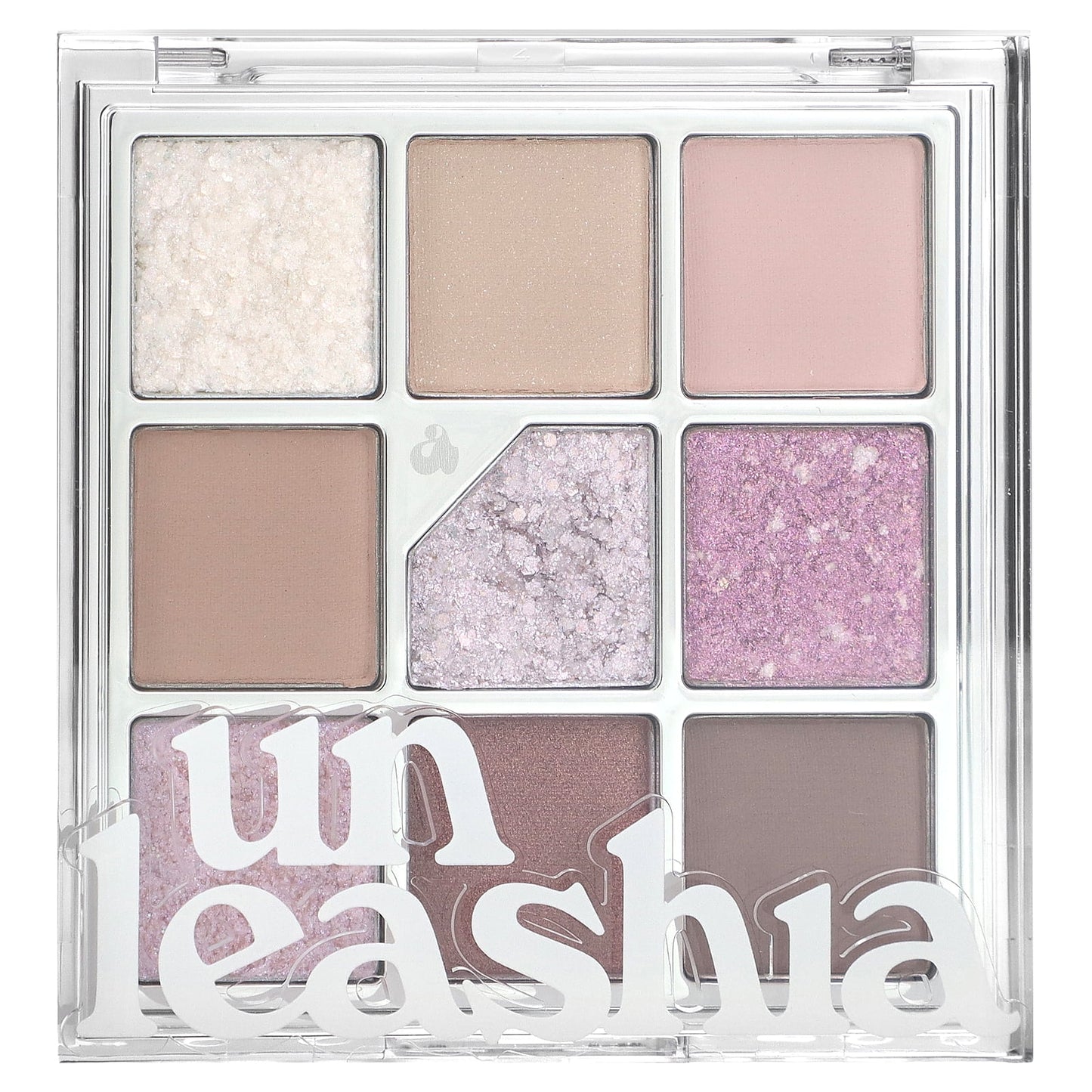 UNLEASHIA - GLITTERPEDIA EYE PALETTE NO.4 ALL OF LAVENDER FOG