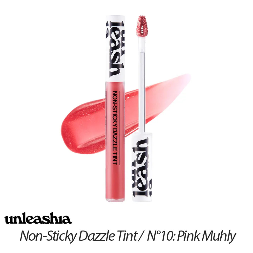 UNLEASHIA - NON STICKY DAZZLE TINT 10 PINK MUHLY