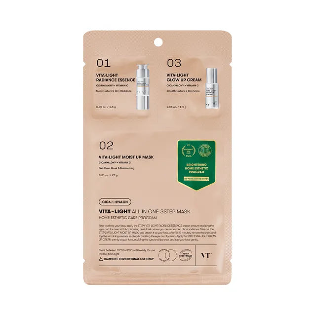 VT - VITA-LIGHT ALL IN ONE 3 STEP MASK