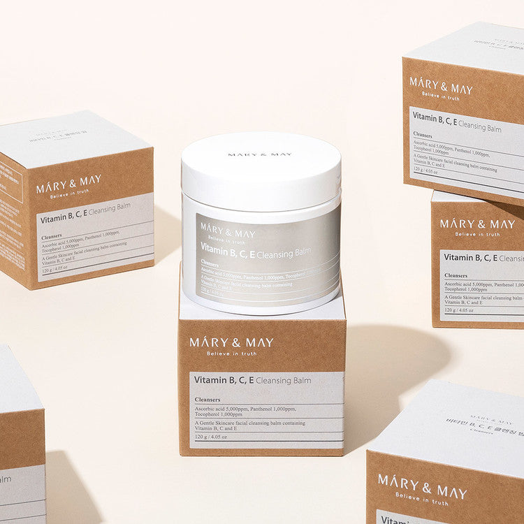 MARY & MAY - VITAMIN B,C,E CLEANSING BALM