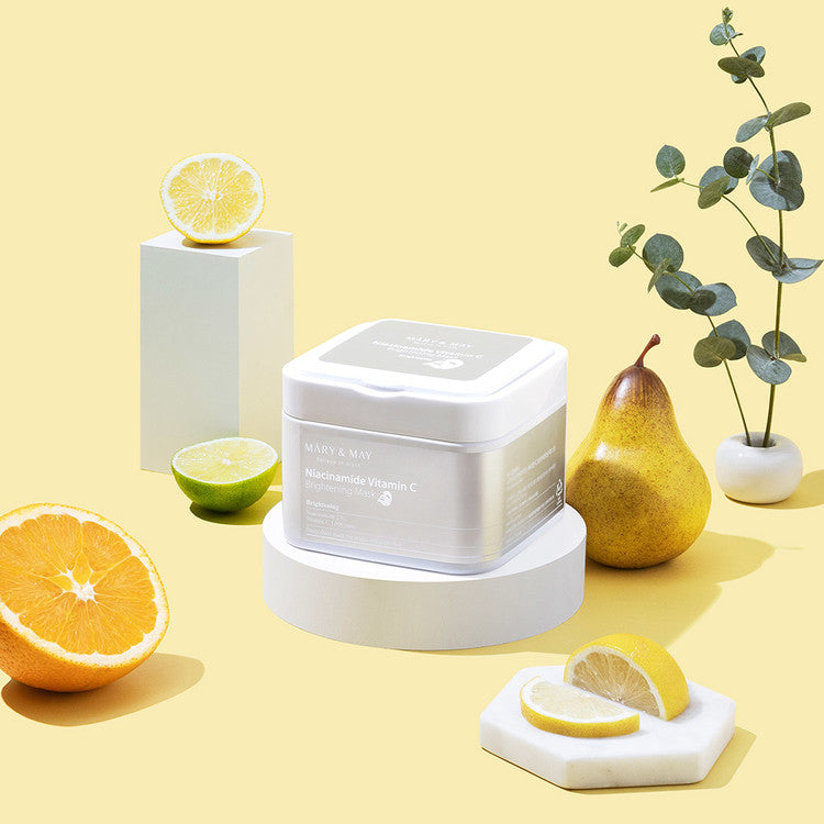 MARY & MAY -NIACINAMIDE VITAMIN C BRIGHTENING MASK