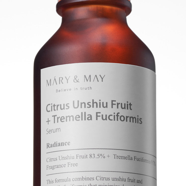 MARY & MAY - CITRUS UNSHIU +TREMELLA FUCIFORMIS SERUM