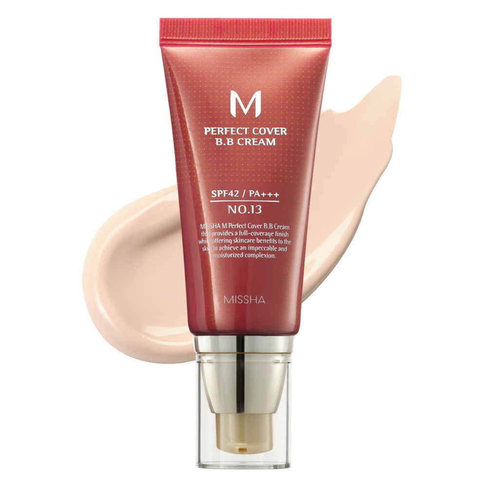 MISSHA - PERFECT COVER BB CREAM #13 BRIGHT BEIGE