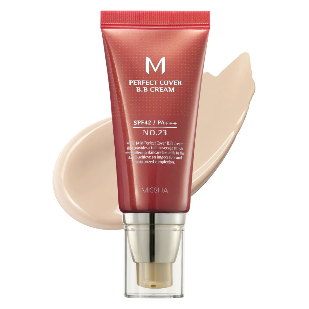 MISSHA - PERFECT COVER BB CREAM #23 NATURAL BEIGE