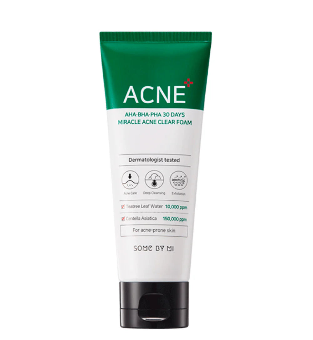 SOME BY MI - AHA-BHA-PHA MIRACLE ACNE CLEAR FOAM