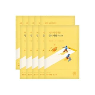ROUND LAB Vita Niacinamide Dark Spot Serum Mask Set 10ea