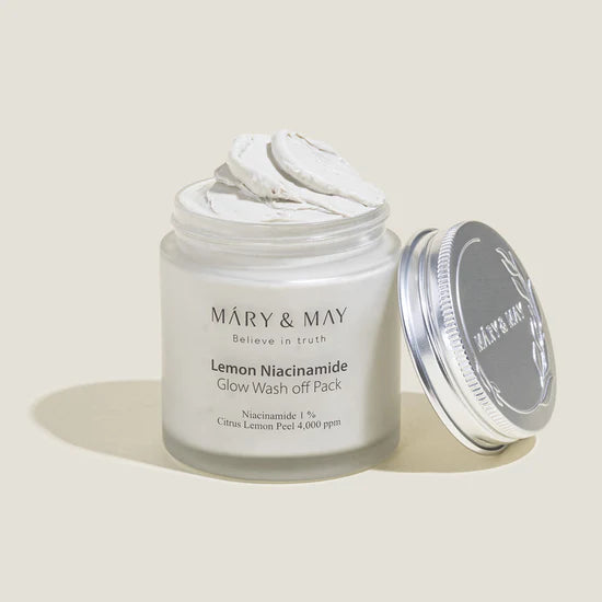 MARY & MAY - VEGAN LEMON NIACINAMIDE GLOW MASK