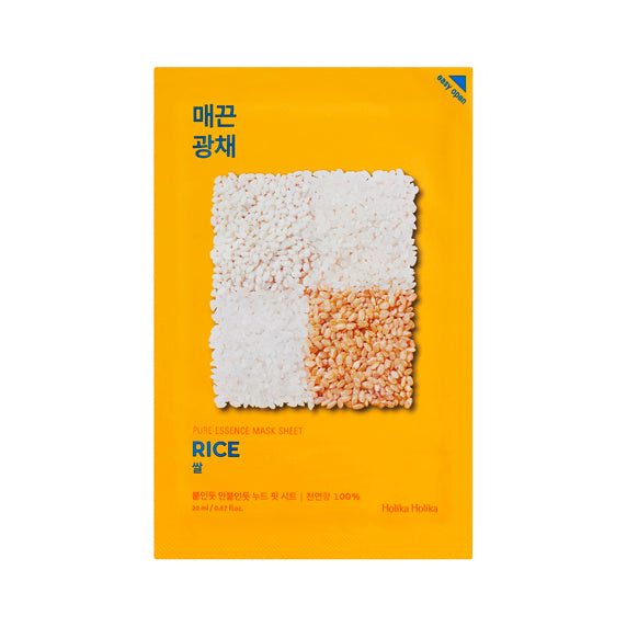 HOLIAHOLIKA - PURE ESSENCE MASK SHEET RICE