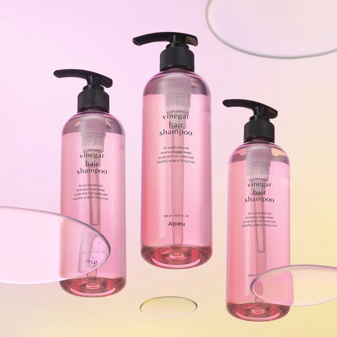 A'PIEU - RASPBERRY VINEGAR HAIR SHAMPOO