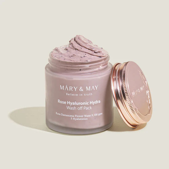 MARY & MAY - ROSE HYALURONIC HYDRA WASH OFF PACK