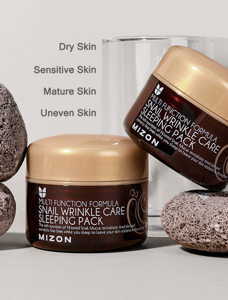 MIZON - SNAIL WRINKLE CARE SLEEPING PACK
