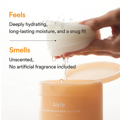 ABIB - GLUTATHIOSOME DARK SPOT PAD VITA TOUCH (60ea)