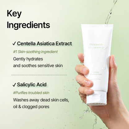 MIXSOON - CENTELLA CLEANSING FOAM