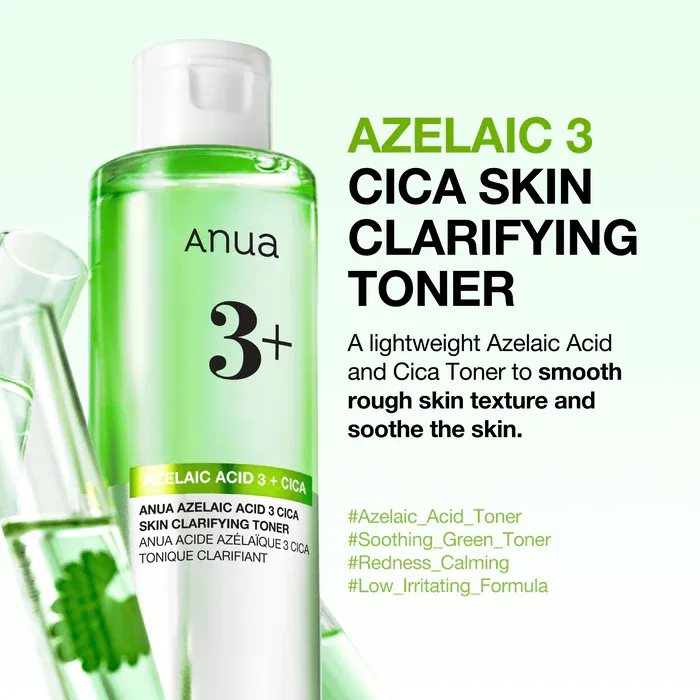 AZELAIC ACID 3 CICA SKIN CLARIFYING TONER