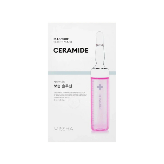 MISSHA - CERAMIDE - MASCURE MOISTURE BARRIER SOLUTION MASK