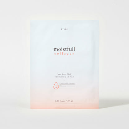 ETUDE - MOISTFULL COLLAGEN DEEP SHEET MASK