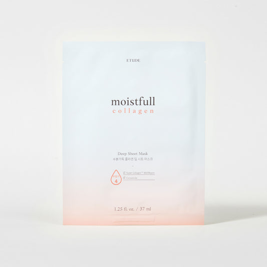 ETUDE - MOISTFULL COLLAGEN DEEP SHEET MASK